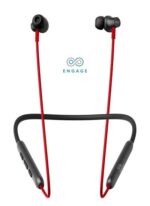 Engage Sound your style with Engage Neck Band E54S Bluetooth Headset Black & Red - Image 2