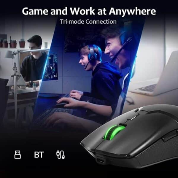 Delux Wireless Gaming Mouse - Image 3