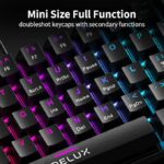 Delux Wired 60 Percent Mini Gaming Keyboard - Image 6