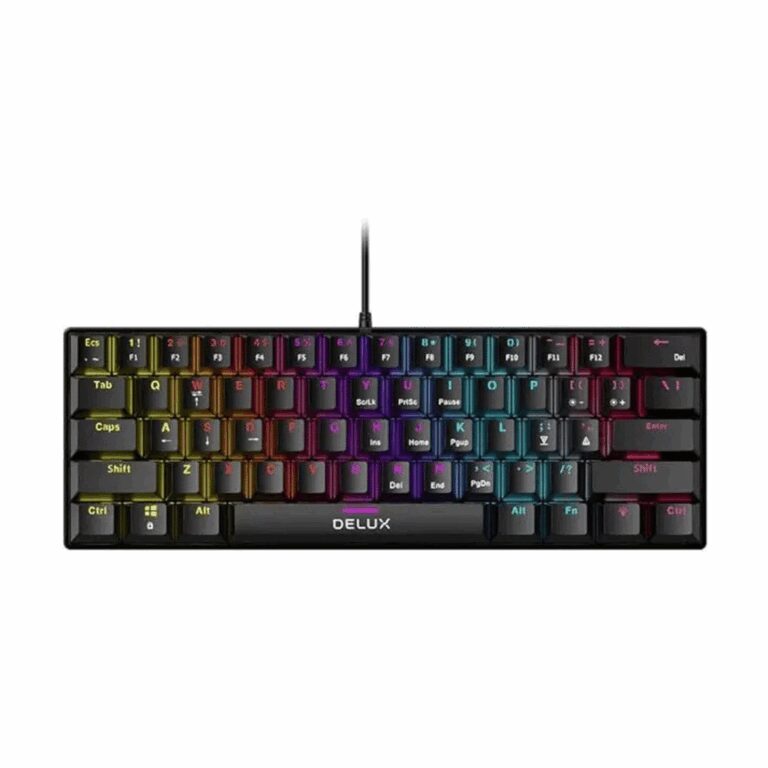 Delux Wired 60 Percent Mini Gaming Keyboard