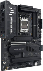 ASUS TUF Gaming X870E-Plus Wi-Fi 7 ATX AM5 Motherboard – AMD X870E chipset, 4× DDR5 DIMM slots supporting up to 256GB, 1× PCIe 5.0 x16 SafeSlot, 4× M.2 slots, Wi-Fi 7, and Bluetooth 5.4 | Model: 90MB1M70-M0EAY0