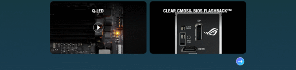 ASUS ROG Strix X870-F Gaming Wi-Fi AM5 ATX Motherboard – AMD X870 chipset, 4× DDR5 DIMM slots supporting up to 192GB memory, 4× M.2 slots, and 1× PCIe 5.0 x16 slot | Model: 90MB1IV0-M0EAY0 - Image 7