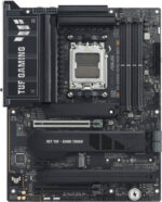 ASUS TUF Gaming X870E-Plus Wi-Fi 7 ATX AM5 Motherboard – AMD X870E chipset, 4× DDR5 DIMM slots supporting up to 256GB, 1× PCIe 5.0 x16 SafeSlot, 4× M.2 slots, Wi-Fi 7, and Bluetooth 5.4 | Model: 90MB1M70-M0EAY0