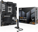 ASUS TUF Gaming X870-Plus Wi-Fi AM5 ATX Motherboard – AMD X870 chipset, 4× DDR5 DIMM slots supporting up to 192GB memory, 4× M.2 slots, 1× PCIe 5.0 x16, and Realtek 2.5Gb Ethernet | Model: 90MB1IU0-M0EAY0