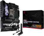 ASUS ROG Crosshair X870E Hero Gaming Motherboard – AMD AM5, DDR5 192GB, Wi-Fi 7, USB4, AI Overclocking, EXPO Support