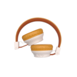 Engage HS E30 Bluetooth Headphones – Wireless Over-Ear Headset with Active Noise Cancellation Upto 55H Playtime with Crystal-Clear Audio, Beige color - Image 4