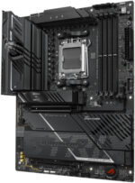 ASUS ROG Strix X870E-H Gaming Wi-Fi 7 ATX Motherboard – AMD X870E chipset, 4× DDR5 DIMM slots supporting up to 256GB, PCIe 5.0 x16 slot, and 4× M.2 slots | Model: 90MB1M90-M0EAY0