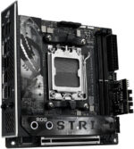 ASUS ROG Strix X870-I Gaming Wi-Fi AM5 Mini-ITX Motherboard – AMD X870 chipset, 2× DDR5 DIMM slots supporting up to 96GB, dual M.2 slots, PCIe 5.0 x16, Wi-Fi 7 and Bluetooth 5.4 | Model: 90MB1IW0-M0EAY0 - Image 2