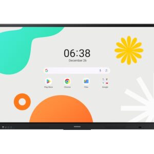 Samsung WAF Series Interactive Display, 65" IPS Display, 4K UHD Resolution, 8ms Response Time, Black