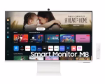Samsung M80D 32" Smart Monitor, 4K UHD VA Display, 60Hz Refresh Rate, 4ms Response Time, White