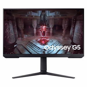 Samsung Odyssey G5 G51C 27" Gaming Monitor, QHD VA Display, 165Hz Refresh Rate, 1ms Response Time, Black