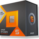 AMD Ryzen 5 7500X3D Desktop Processor, AM5 Socket, 6 Cores & 12 Threads, Up to 5 GHz Turbo Clock, Integrated AMD Radeon Graphics, 65W TDP