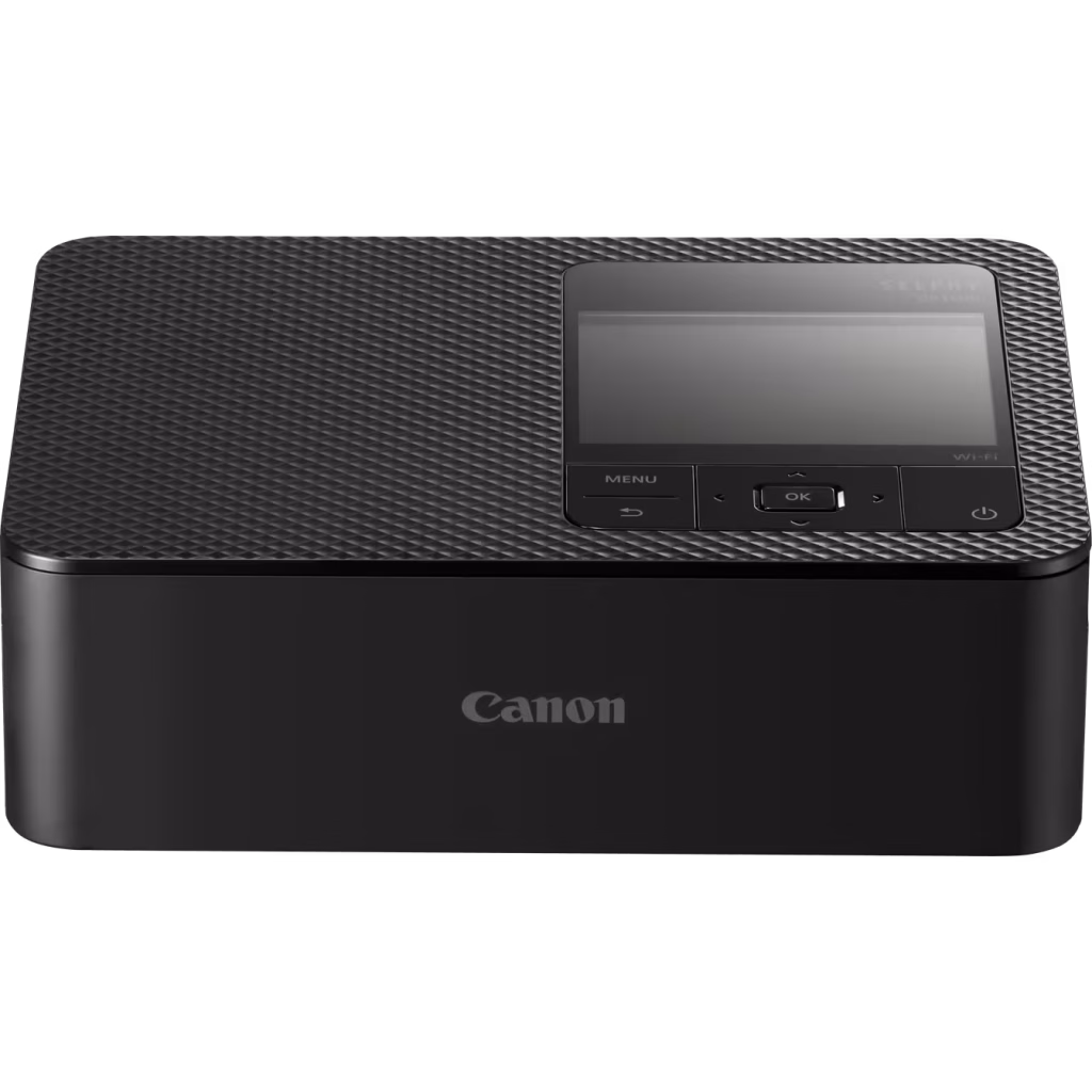 Canon SELPHY CP1500 Portable Photo Printer, 23-41sec Approx Speed, USB, Wi-Fi, Black