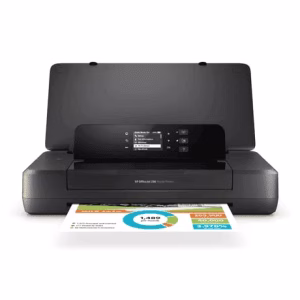 HP OfficeJet 202 Color Portable Mobile Printer, Up to 9 ppm Print Speed, Up to 50 Paper Input, USB, Wi-Fi, Black