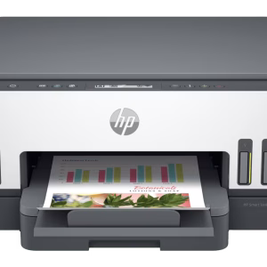 HP Smart Tank 720 All-In-One Printer, Up To 15ppm Print Speed, 250 Sheets Input Capacity, Bluetooth, Wifi, White