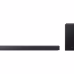 Samsung B-series Soundbar B450F, 300W 2.1ch with HDMI ARC, Wireless Subwoofer, Dolby Audio, Titan Black