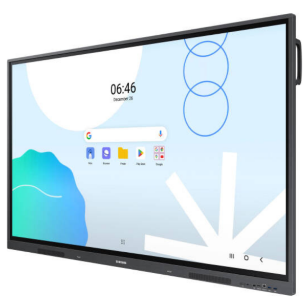 Samsung WAD Android OS Interactive Display, 75" 4K UHD ADS Touch Display, 60Hz Refresh Rate, 8ms Response Time, Space Gray - Image 2