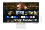 Samsung M8 M80F 4K Samsung Vision AI Smart Monitor, 4K 32" VA Display, 60Hz Refresh Rate, 4ms Response Time, White