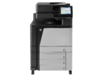 HP Color LaserJet Enterprise Flow MFP M880z Printer, Up to 45ppm Print Speed, 4x500 Sheet Input Tray, ADF, USB, Ethernet, Black