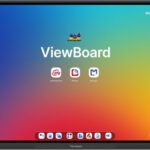 ViewSonic ViewBoard IFP7534 Interactive Display, 75" TFT LCD with DLED Display, 4K UHD Resolution, 6ms Response Time, Black