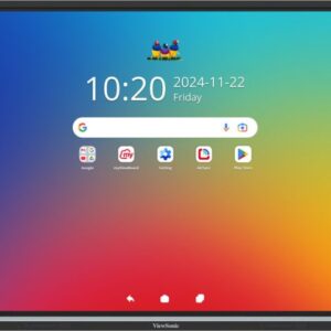 ViewSonic IFP8651 ViewBoard Interactive Display, 86" TFT LCD Display, 4K UHD Resolution, 6.5ms Response Time, Black