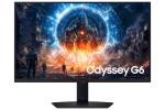 Samsung Odyssey G6 G60F QHD Gaming Monitor, 27'' QHD IPS Display, 350Hz Refresh Rate, 1Ms Response Time, Black, LS27FG600EMXUE