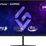 Viewsonic VX2479-HD-PRO 24 inch Gaming Monitor, IPS Panel, 180Hz Refresh Rate, 1ms Response Time, Black