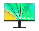 Samsung S6 S60D QHD ViewFinity High Resolution Monitor, 32" QHD IPS Display, 100Hz Refresh Rate, 5ms Response Time, Black