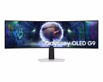 Samsung Odyssey G9 G932 Gaming Curved Monitor, 49" OLED Display, Dual QHD Resolution, 240Hz Refresh Rate, 0.03ms Response Time, White