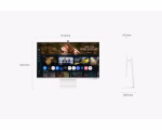 Samsung M8 M80F 4K Samsung Vision AI Smart Monitor, 4K 32" VA Display, 60Hz Refresh Rate, 4ms Response Time, White - Image 8