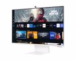 Samsung M8 M80C 32" Smart Monitor, VA 4K UHD Display, 60Hz Refresh Rate, 4ms Response Time, White - Image 2