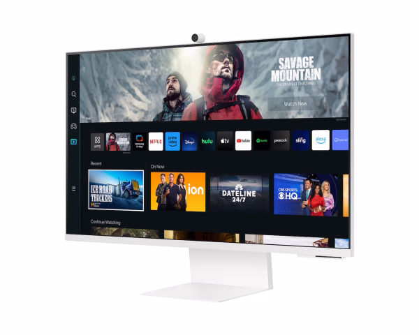 Samsung M8 M80C 32" Smart Monitor, VA 4K UHD Display, 60Hz Refresh Rate, 4ms Response Time, White - Image 2