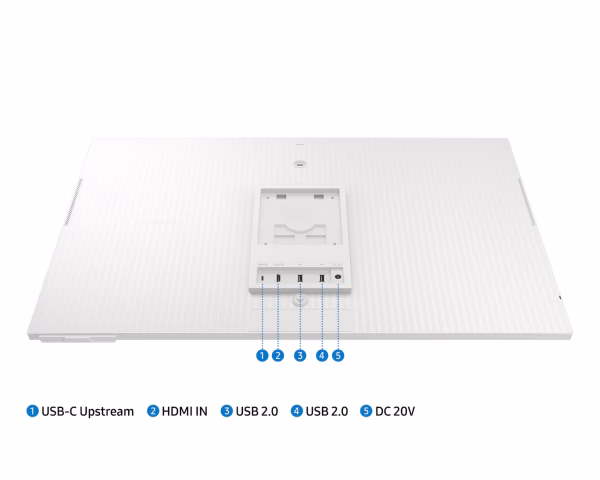 Samsung M8 M80C 32" Smart Monitor, VA 4K UHD Display, 60Hz Refresh Rate, 4ms Response Time, White - Image 7