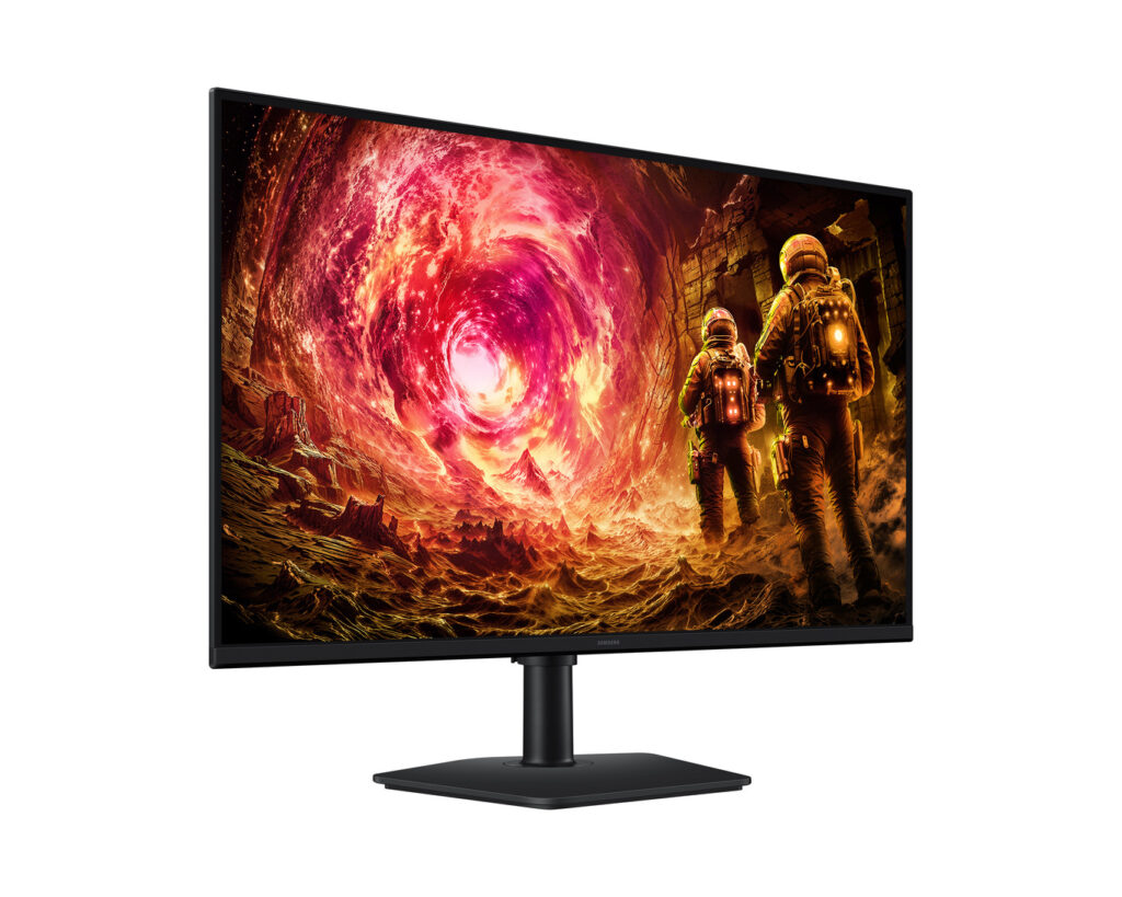 Samsung Odyssey G5 G50F Gaming Monitor, 32″ IPS Display, QHD Resolution, 180Hz Refresh Rate,1ms Response Time, Black
