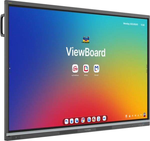 ViewSonic ViewBoard IFP6551 Interactive Display, 65" UHD 4K Touchscreen Panel, Android 14, 8Ms Response Time, Black - Image 2