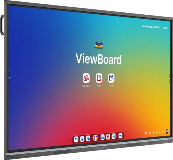 ViewSonic IFP8651 ViewBoard Interactive Display, 86" TFT LCD Display, 4K UHD Resolution, 6.5ms Response Time, Black - Image 2