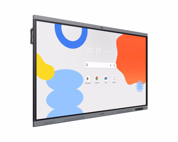 Samsung WA75FX-P Interactive E-Board Android Display with Built-In Camera, 75" IPS Touch Display, 4K UHD Resolution, 8ms Response Time, Gray - Image 2