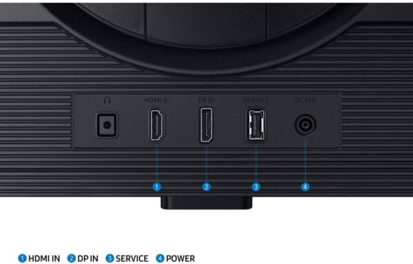 Samsung Odyssey G5 G50D Gaming Monitor, 27" 2K QHD IPS Display, 180Hz Refresh Rate, 1ms Response Time, Black - Image 7