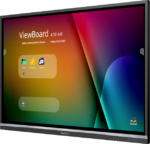 Viewsonic ViewBoard IFP5550-5 Interactive Display, 55" 4K UHD IPS Display, 8ms Response Time, Black - Image 3