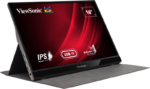 Viewsonic VG1655 16" USB-C Portable Business Monitor, 60Hz Refresh Rate, 6.5Ms Response Time, Black - Image 2