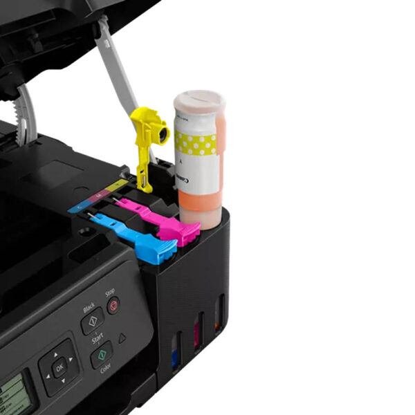 Canon PIXMA G3470 Colour A4 Printer, 11 ipm Fast Print Speeds, 100 Sheet Capacity, USB, Wifi, Black - Image 5