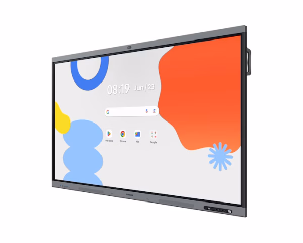 Samsung WA75FX-P Interactive E-Board Android Display with Built-In Camera, 75" IPS Touch Display, 4K UHD Resolution, 8ms Response Time, Gray - Image 3