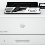 HP LaserJet Pro 4003dn Printer, Up to 40 ppm Print Speed, 100 Sheet Multipurpose Tray 1, 250 Sheet Input Tray, USB, Ethernet, White