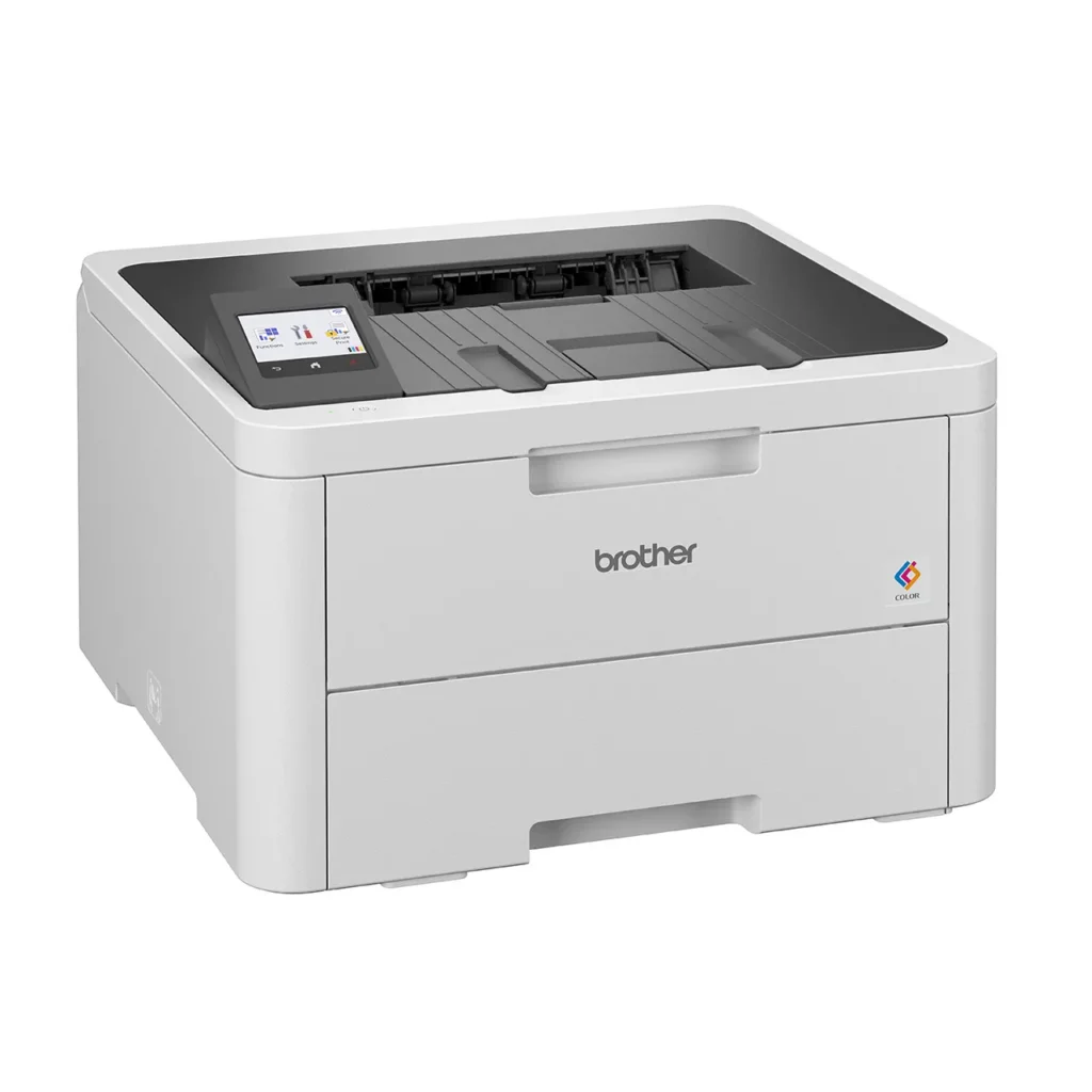 Brother HL-L3280CDW Color Laser Duplex Printer, A4 Print Speed up to 26 ppm, Wifi, Ethernet, White