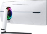 Samsung 57" Odyssey Neo G9 G95NC Dual UHD Curved Gaming Monitor, 240Hz Refresh Rate, 1ms Response Time, White - Image 5