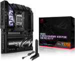 Asus ROG Crosshair X870E Hero BTF ATX Motherboard, AM5 Socket, 4× DDR5 DIMM (Up to 256 GB), PCIe 5.0 x16, 5× M.2 Slots