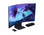 Samsung G97NC Odyssey Ark 55" UHD Curved Gaming Monitor, Quantum Mini-LED Panel, 165Hz Refresh Rate, 1ms Response Time, Black - Image 4