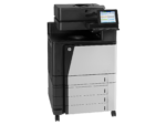 HP Color LaserJet Enterprise Flow MFP M880z Printer, Up to 45ppm Print Speed, 4x500 Sheet Input Tray, ADF, USB, Ethernet, Black - Image 2
