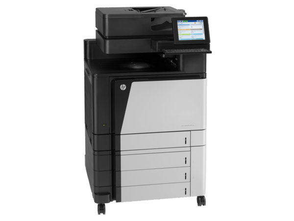 HP Color LaserJet Enterprise Flow MFP M880z Printer, Up to 45ppm Print Speed, 4x500 Sheet Input Tray, ADF, USB, Ethernet, Black - Image 2