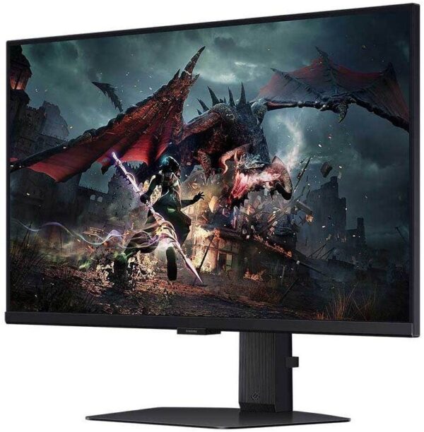 Samsung Odyssey G5 G50D Gaming Monitor, 27" 2K QHD IPS Display, 180Hz Refresh Rate, 1ms Response Time, Black - Image 2